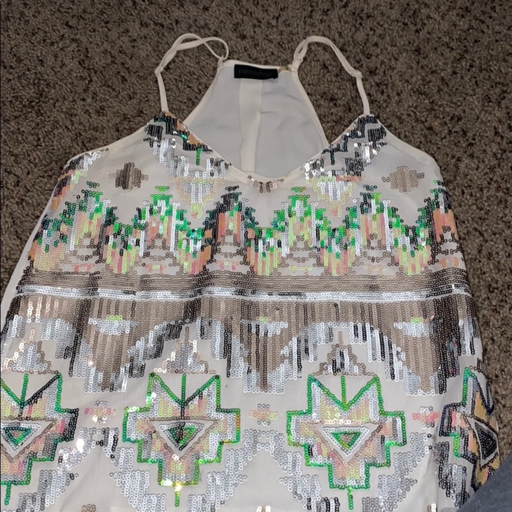 Mittoshop sequin tank top from BKE ( buckle )
